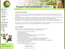 Tablet Screenshot of 3x3-elternverein.de